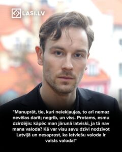 Busels: Valoda bija kā atslēga, lai kļūtu par šīs sabiedrības daļu valstī, kur esmu piedzimis