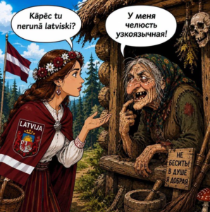 ROBEŽA IR ARĪ VALODA